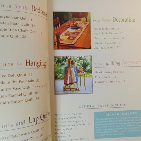 Vintage Creative Patchwork With Applique And Quilting SC Book Patterns Included! - Picture 6 of 9